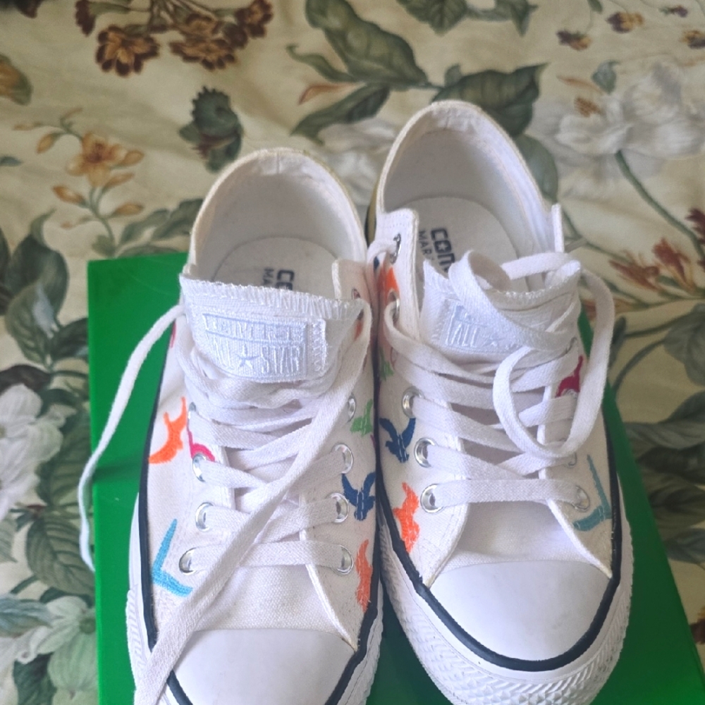 Mara   Hoffman Converse White            ' Multi-Color